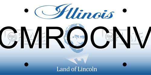 CMROCNV Illinois License Plate