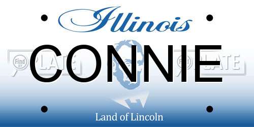 CONNIE Illinois License Plate