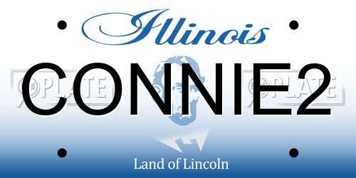 CONNIE2 Illinois License Plate