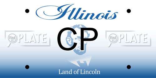 CP Illinois License Plate