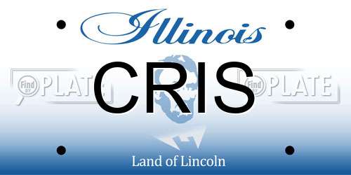 CRIS Illinois License Plate