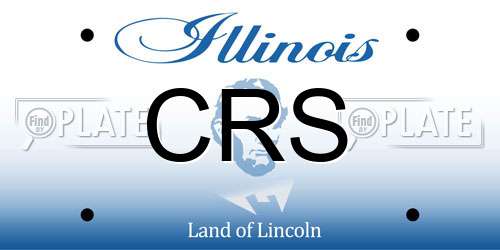 CRS Illinois License Plate