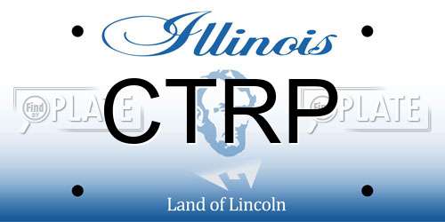 CTRP Illinois License Plate