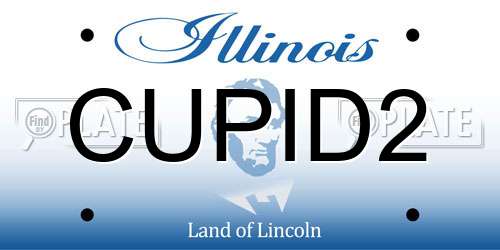 CUPID2 Illinois License Plate