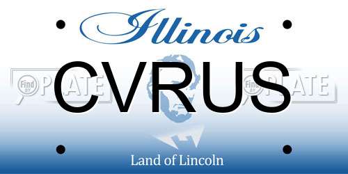 CVRUS Illinois License Plate