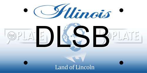 DLSB Illinois License Plate