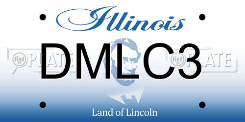 DMLC3 Illinois License Plate