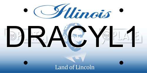 DRACYL1 Illinois License Plate