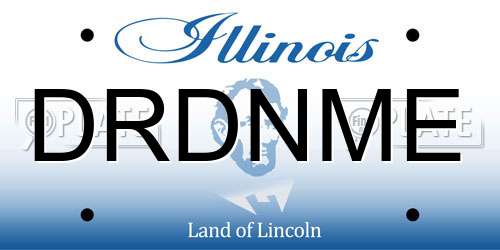 DRDNME Illinois License Plate