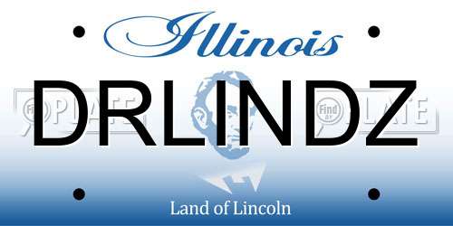 DRLINDZ Illinois License Plate