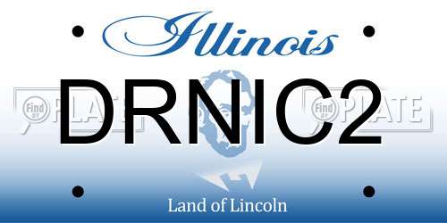 DRNIC2 Illinois License Plate