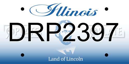 DRP2397 Illinois License Plate