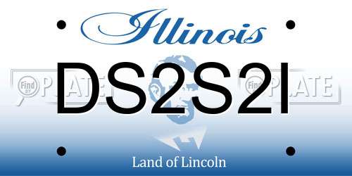 DS2S2I Illinois License Plate