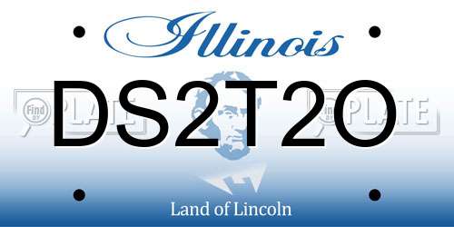 DS2T2O Illinois License Plate