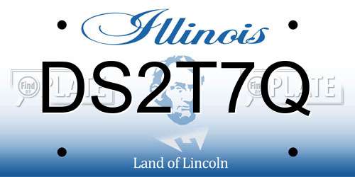 DS2T7Q Illinois License Plate