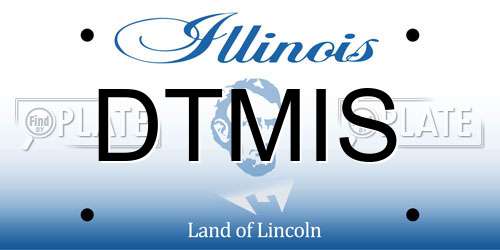 DTMIS Illinois License Plate