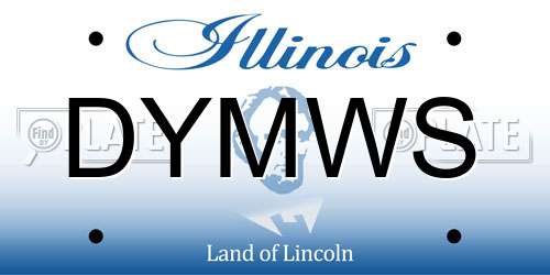 DYMWS Illinois License Plate