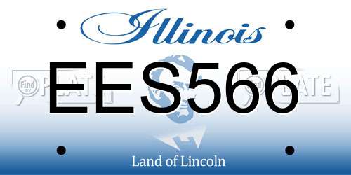 EES566 Illinois License Plate