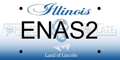 ENAS2 Illinois License Plate