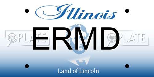 ERMD Illinois License Plate