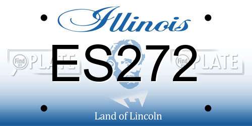 ES272 Illinois License Plate