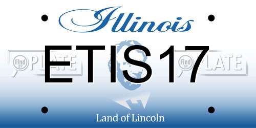ETIS17 Illinois License Plate