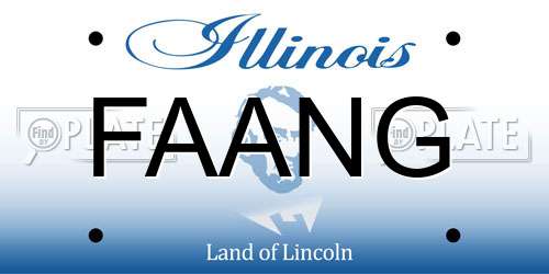 FAANG Illinois License Plate