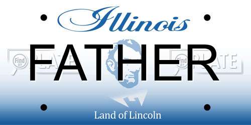 FATHER Illinois License Plate