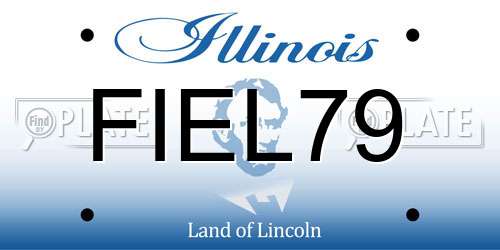 FIEL79 Illinois License Plate