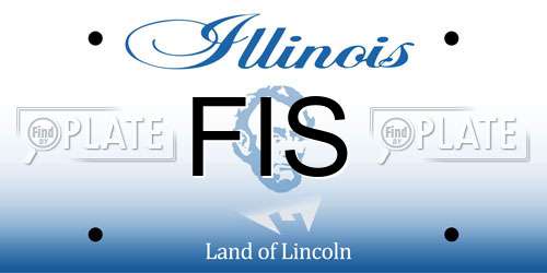 FIS Illinois License Plate