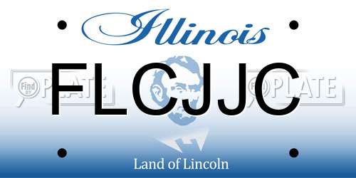 FLCJJC Illinois License Plate
