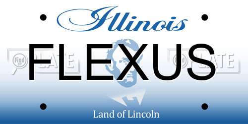 FLEXUS Illinois License Plate