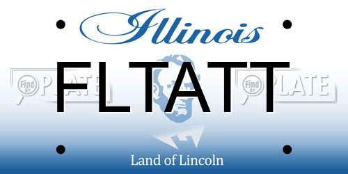 FLTATT Illinois License Plate