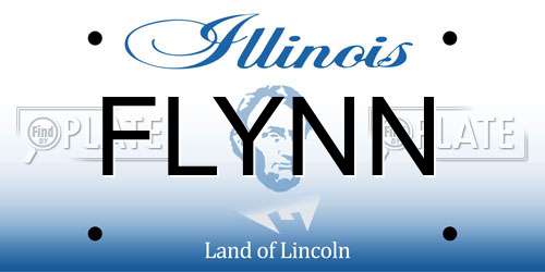 FLYNN Illinois License Plate
