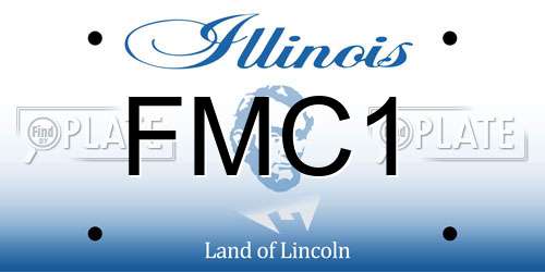 FMC1 Illinois License Plate