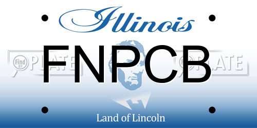 FNPCB Illinois License Plate