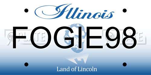 FOGIE98 Illinois License Plate