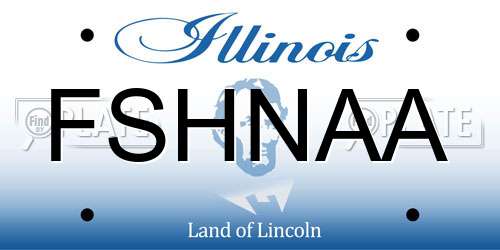 FSHNAA Illinois License Plate