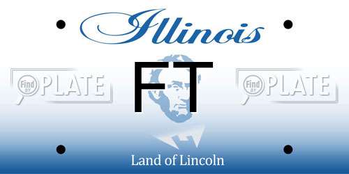 FT Illinois License Plate