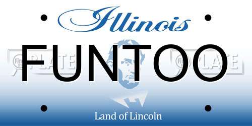 FUNTOO Illinois License Plate
