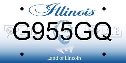 G955GQ Illinois License Plate