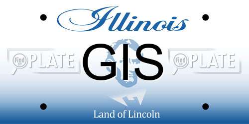 GIS Illinois License Plate