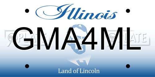 GMA4ML Illinois License Plate