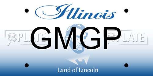 GMGP Illinois License Plate
