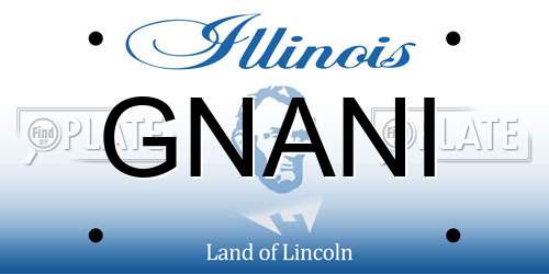 GNANI Illinois License Plate
