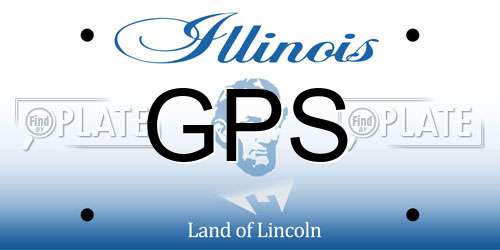 GPS Illinois License Plate