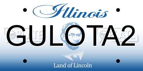 GULOTA2 Illinois License Plate
