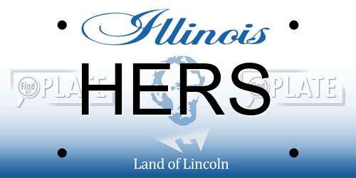 HERS Illinois License Plate