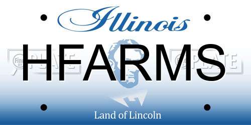 HFARMS Illinois License Plate