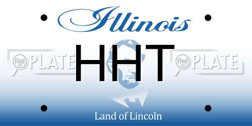 HHT Illinois License Plate
